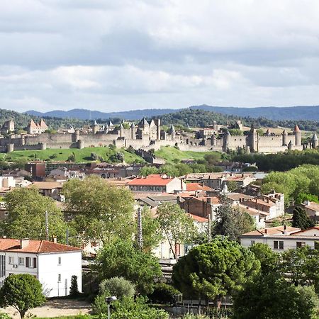 Studio Avec Parking Vue Sur La Cite De Carcassone Exterior photo