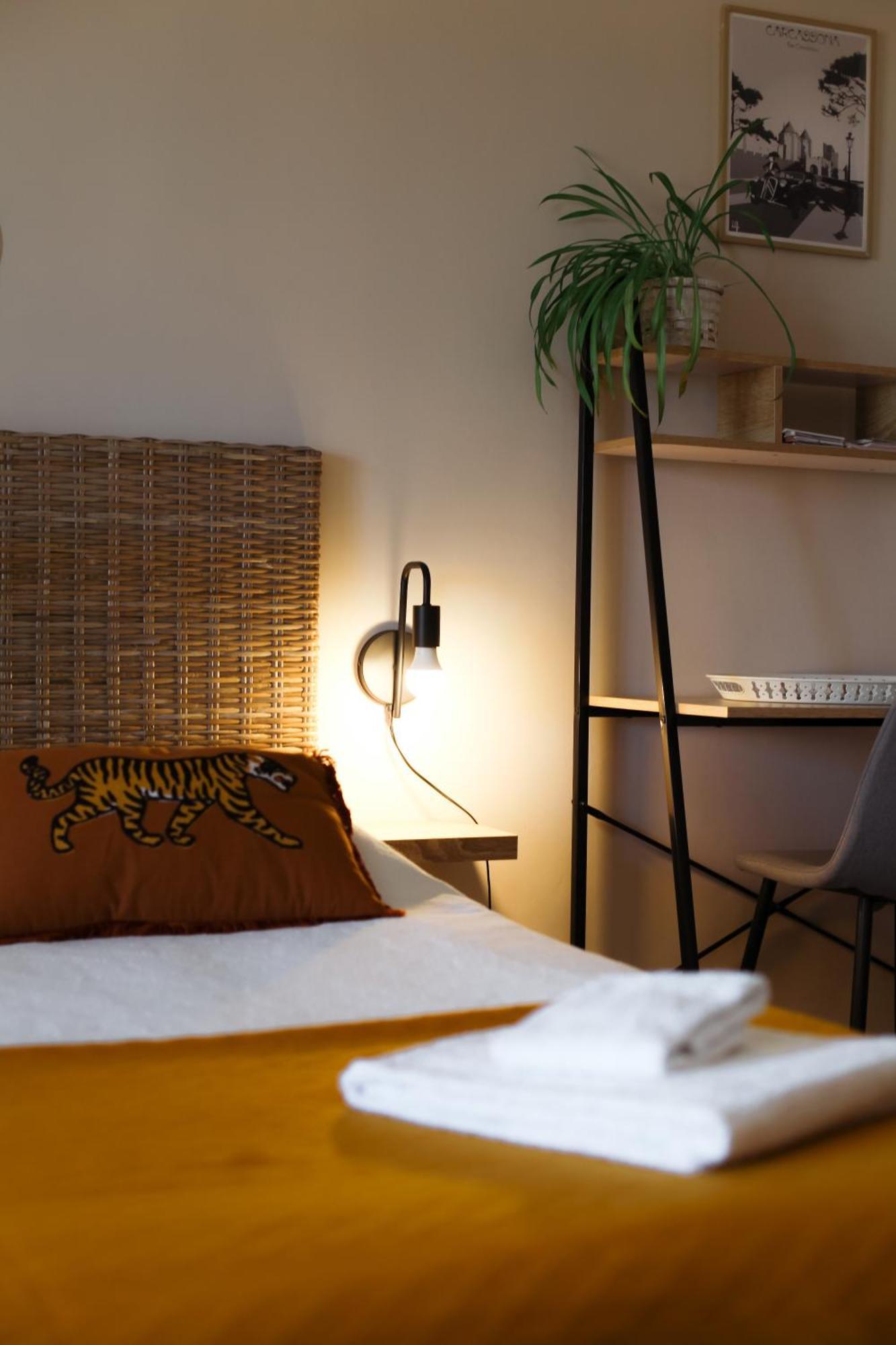 Studio Avec Parking Vue Sur La Cite De Carcassone Exterior photo